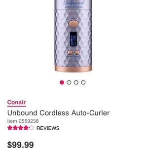 Unbound cordless auto-curler